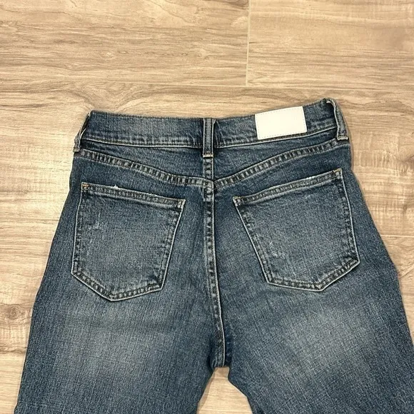 Pistola jeans distressed high rise jeans size 27