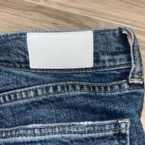 Pistola jeans distressed high rise jeans size 27