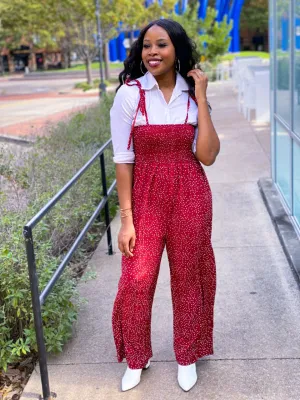 Polka Dot Jumpsuit