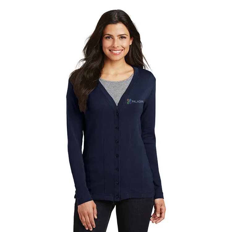 Port Authority - Ladies Modern Stretch Cotton Cardigan. L515.