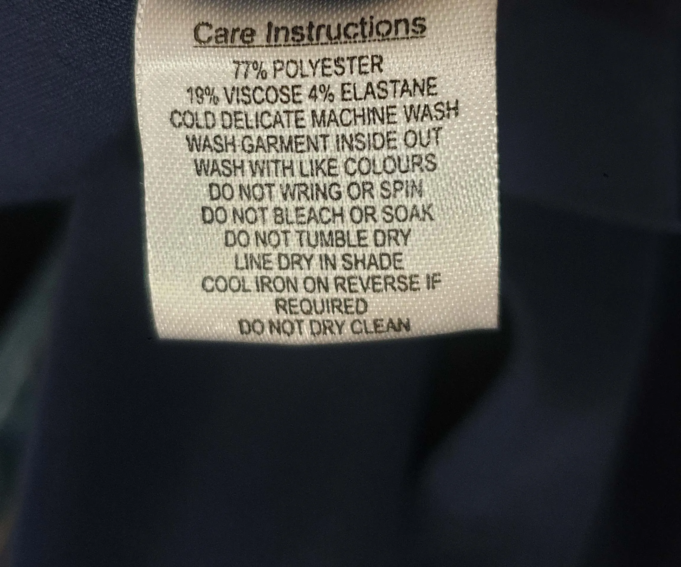 Princess Highway navy Rita pleated mini skirt size 18