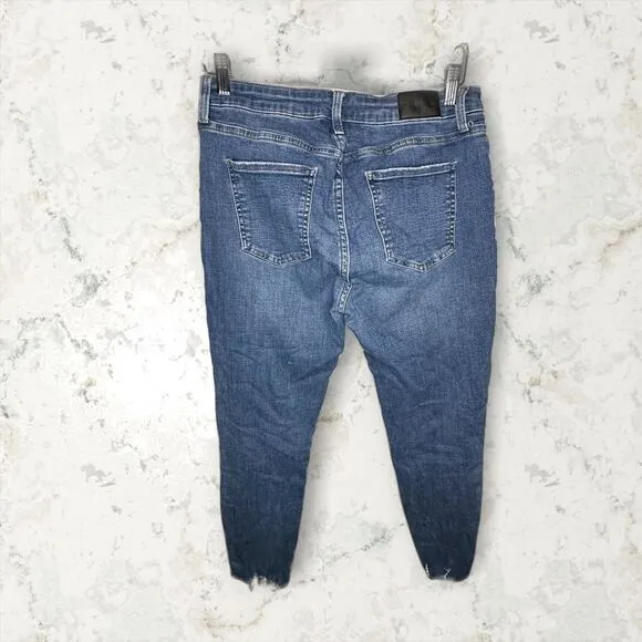 Revolve Pistola Audrey Mid Rise Skinny Distressed Jean