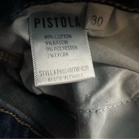 Revolve Pistola Audrey Mid Rise Skinny Distressed Jean