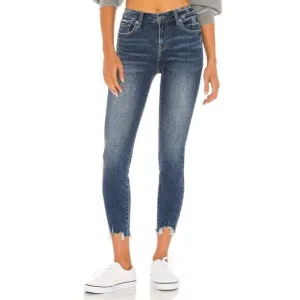 Revolve Pistola Audrey Mid Rise Skinny Distressed Jean