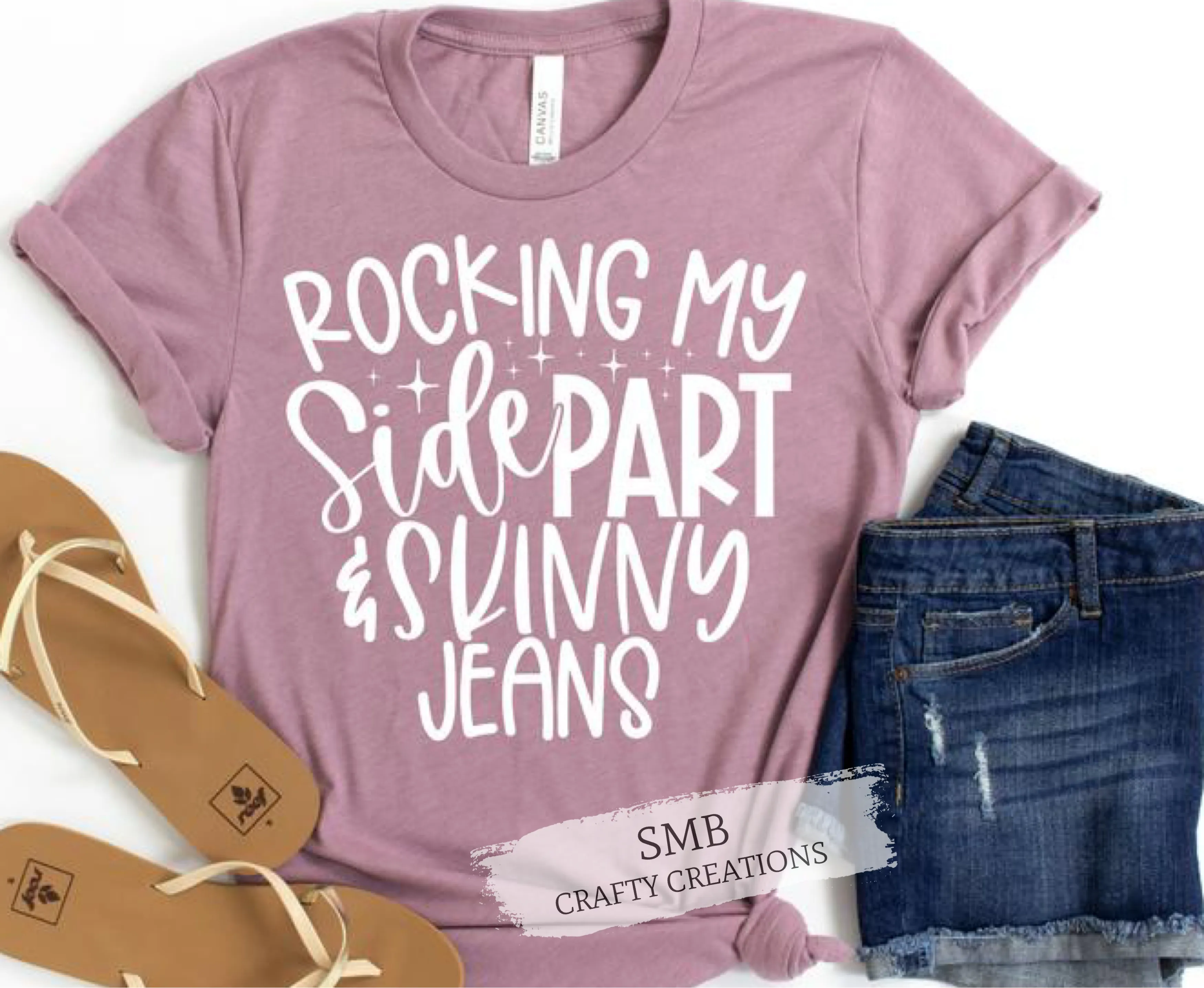 Rocking My Side Part & Skinny Jeans