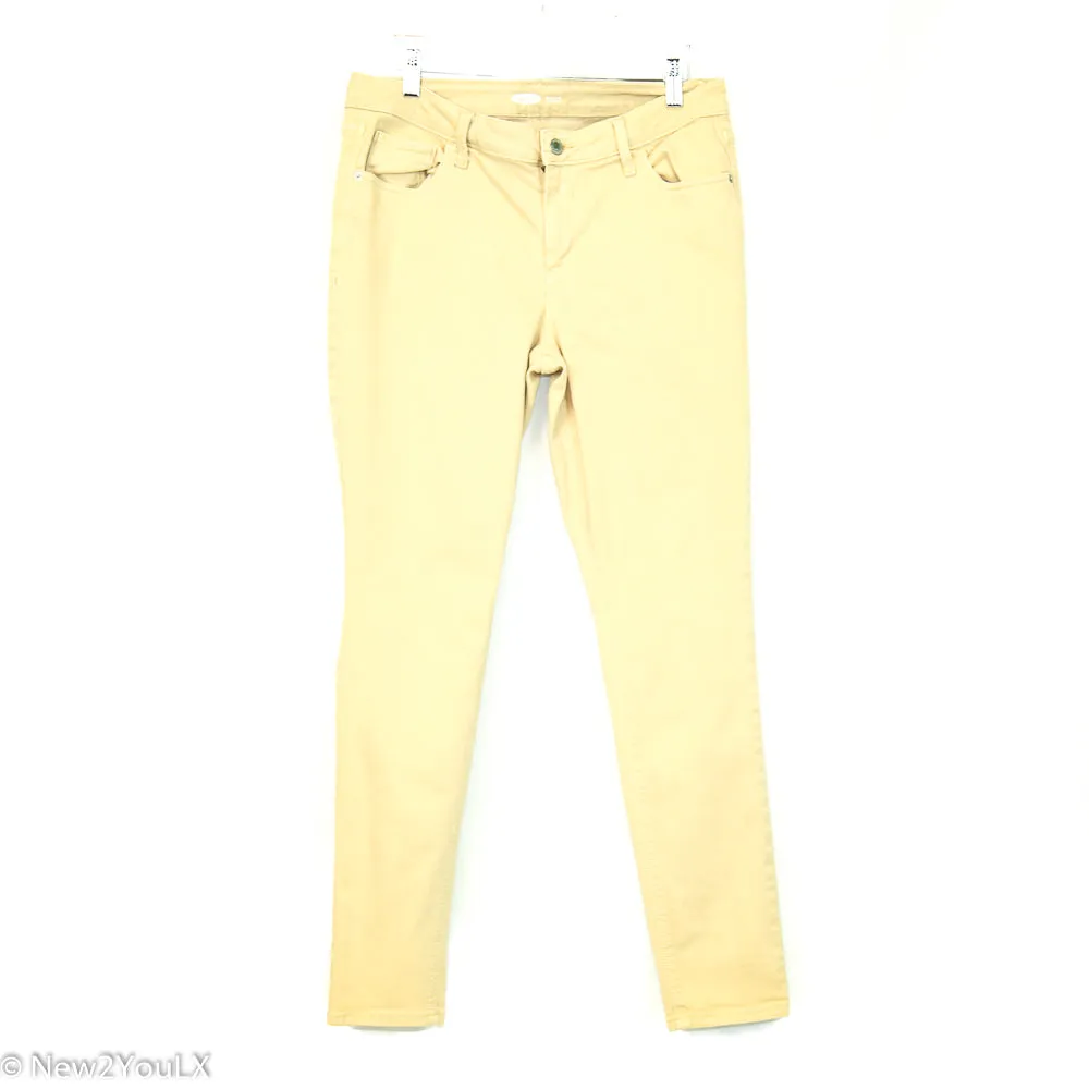 Sand Rockstar Skinny Jeans (Old Navy)