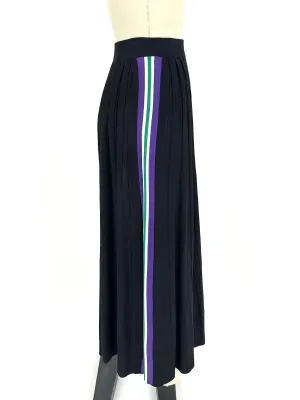 Sandro Pleated Maxi Skirt