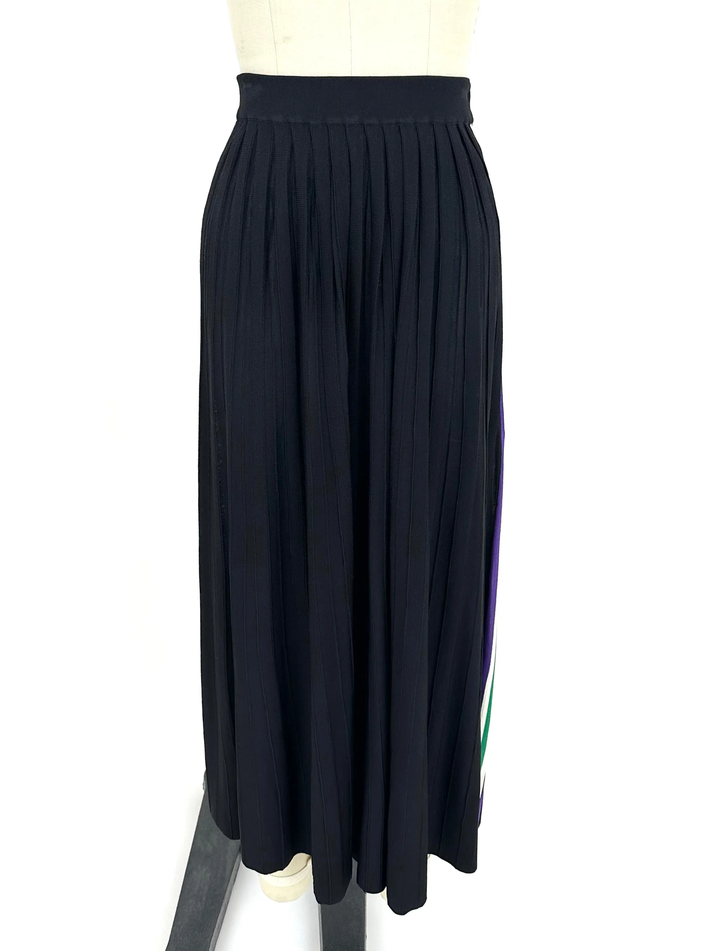 Sandro Pleated Maxi Skirt