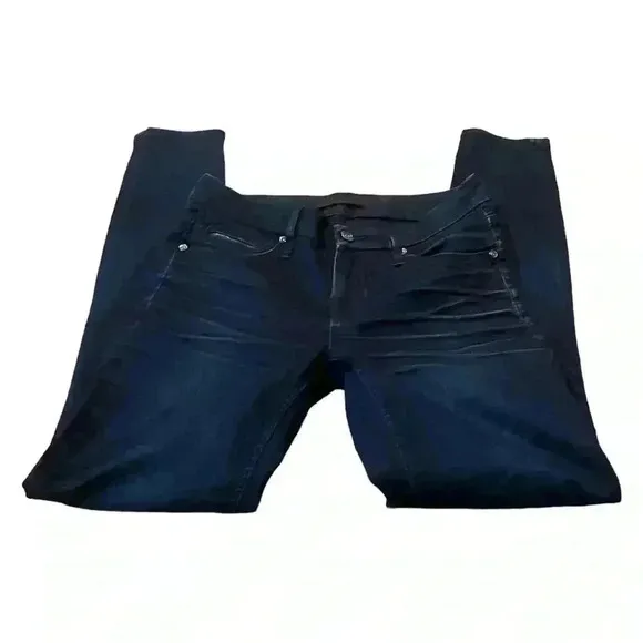 Schoen By YU MUSE IN JET Dark Blue Denim Skinny Jeans Size 26 Sustainable