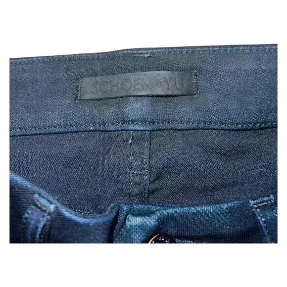 Schoen By YU MUSE IN JET Dark Blue Denim Skinny Jeans Size 26 Sustainable
