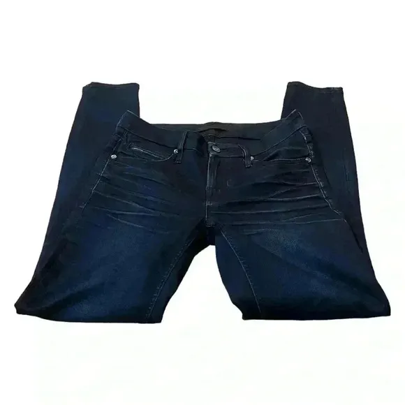 Schoen By YU MUSE IN JET Dark Blue Denim Skinny Jeans Size 26 Sustainable