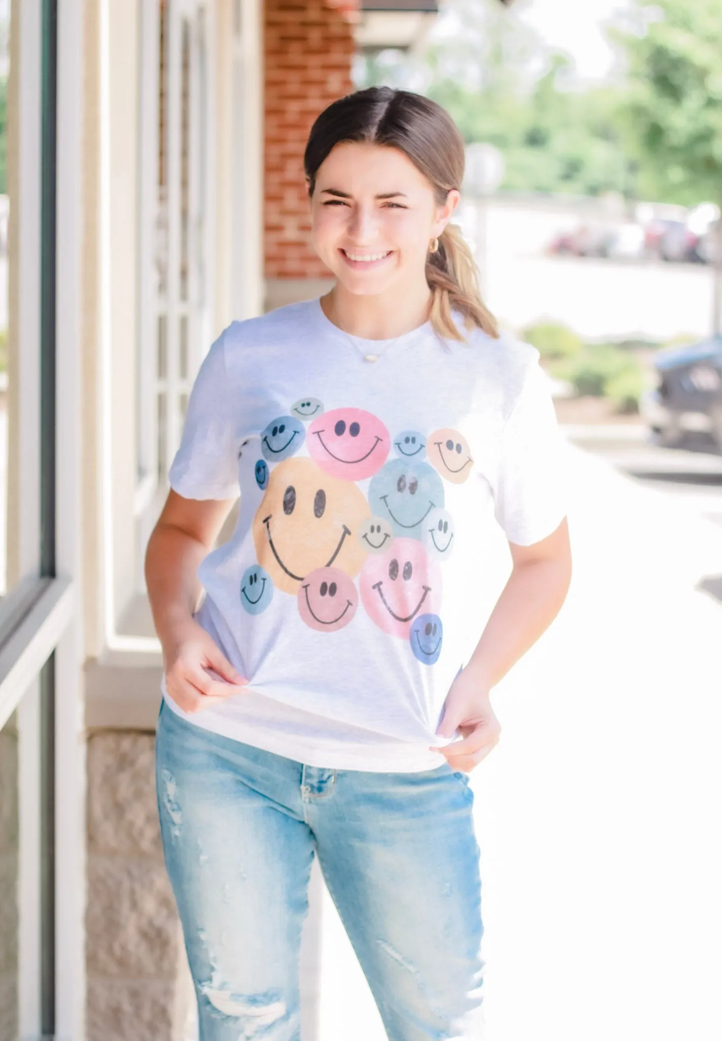 Smiley Graphic Tee
