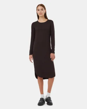 Soft EcoTerry Shirttail Dress