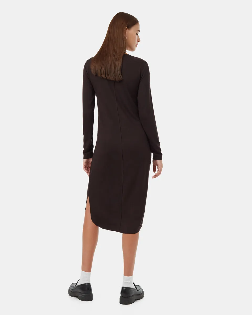 Soft EcoTerry Shirttail Dress