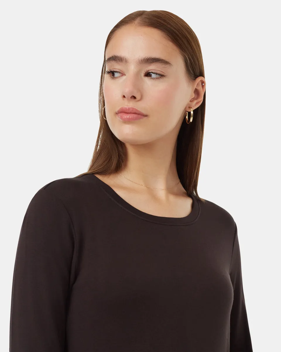 Soft EcoTerry Shirttail Dress