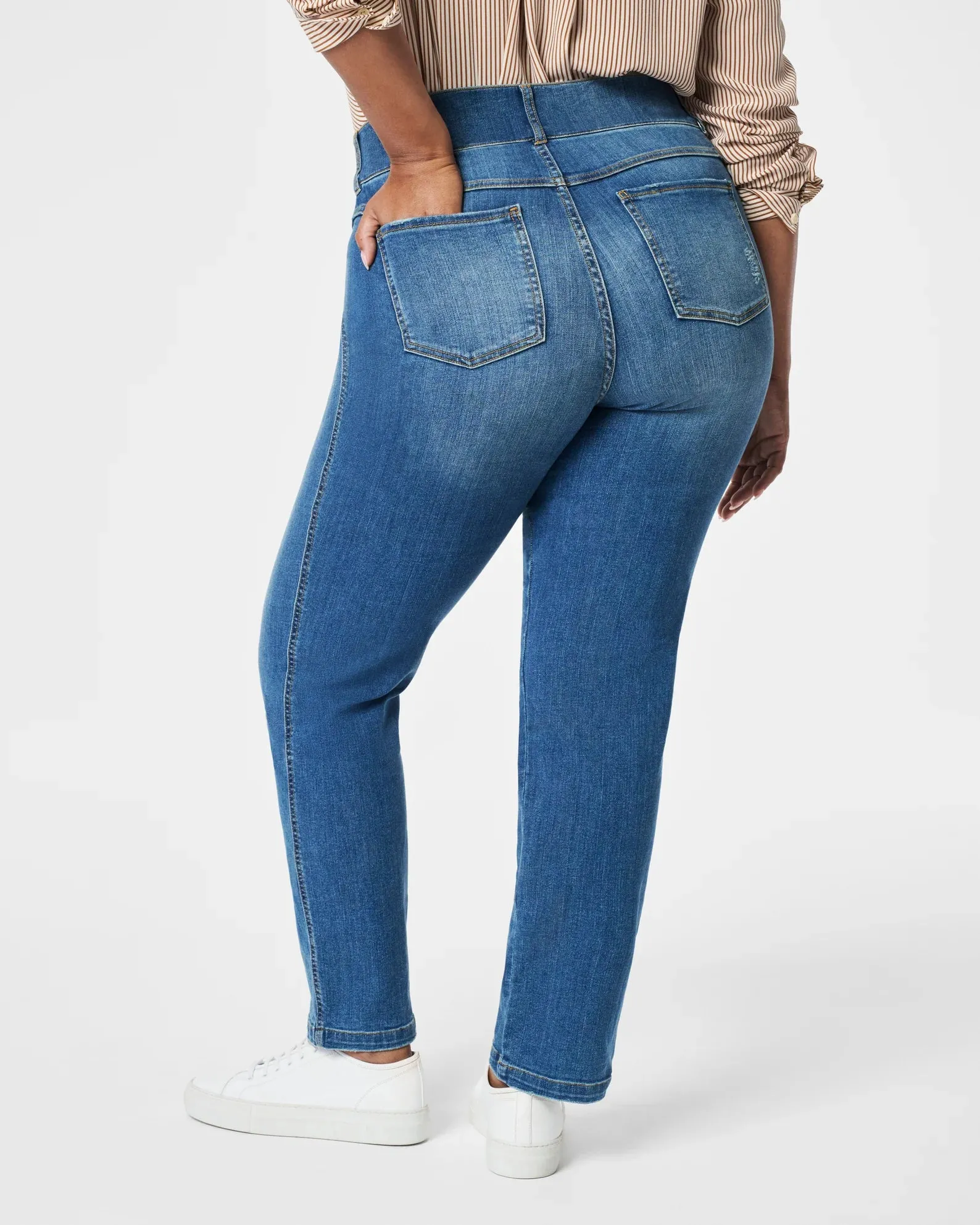 Spanx Straight Leg Jeans