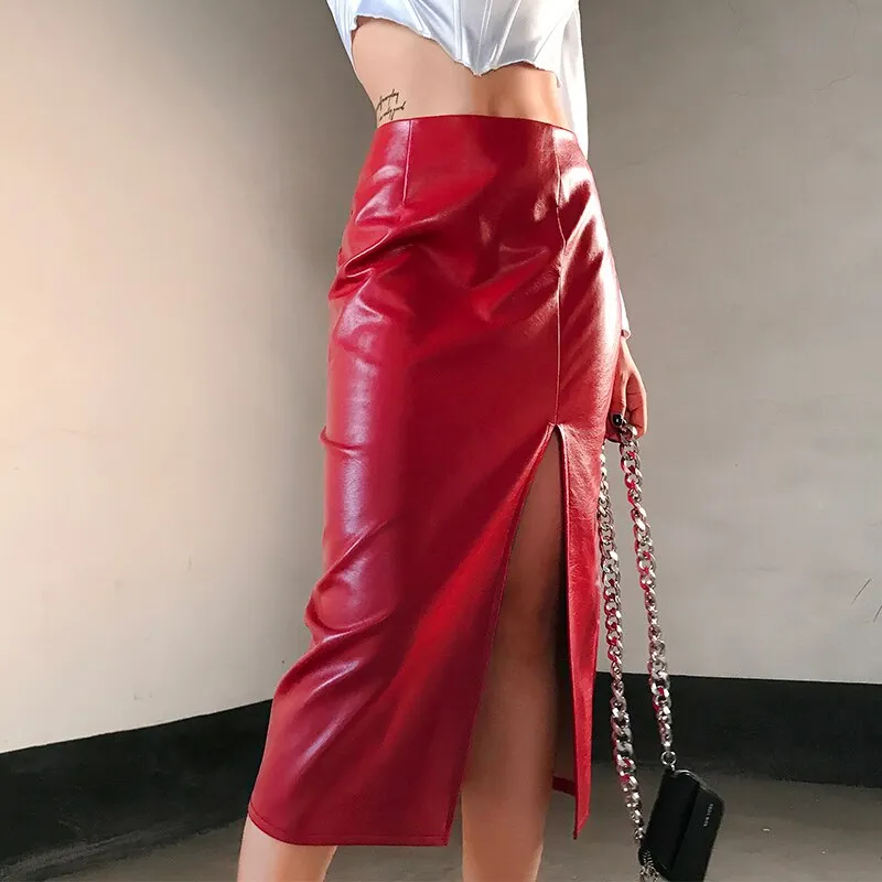 Split Wrap Skirt