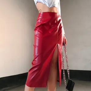 Split Wrap Skirt