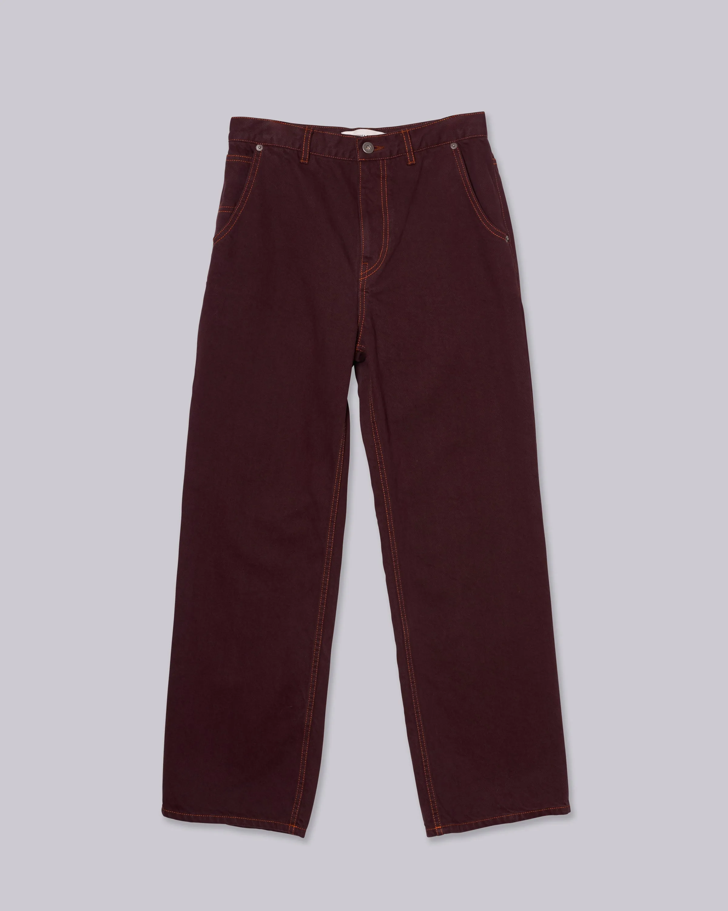 Straight Leg Denim in Sangria