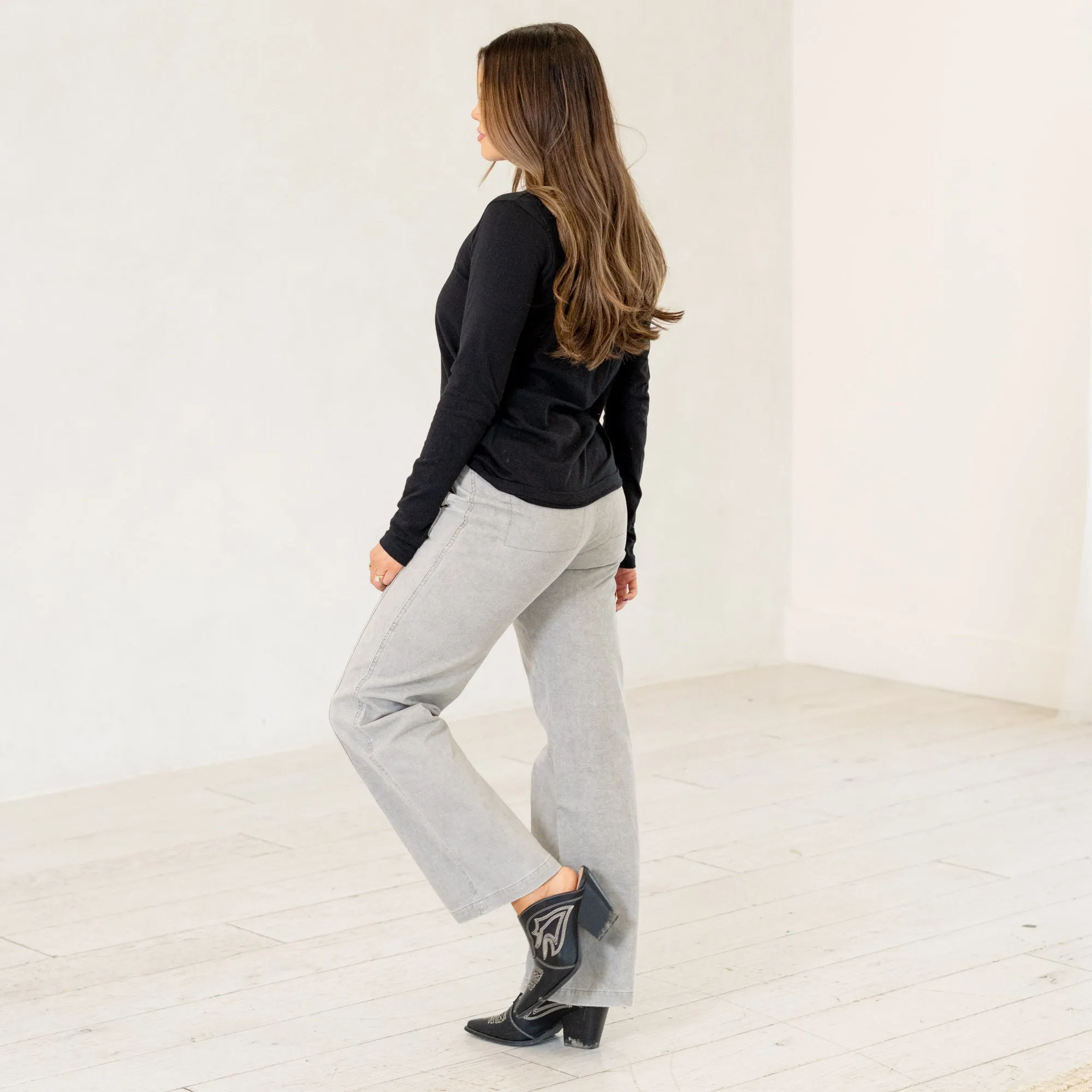 Suzi High Rise Wide Leg