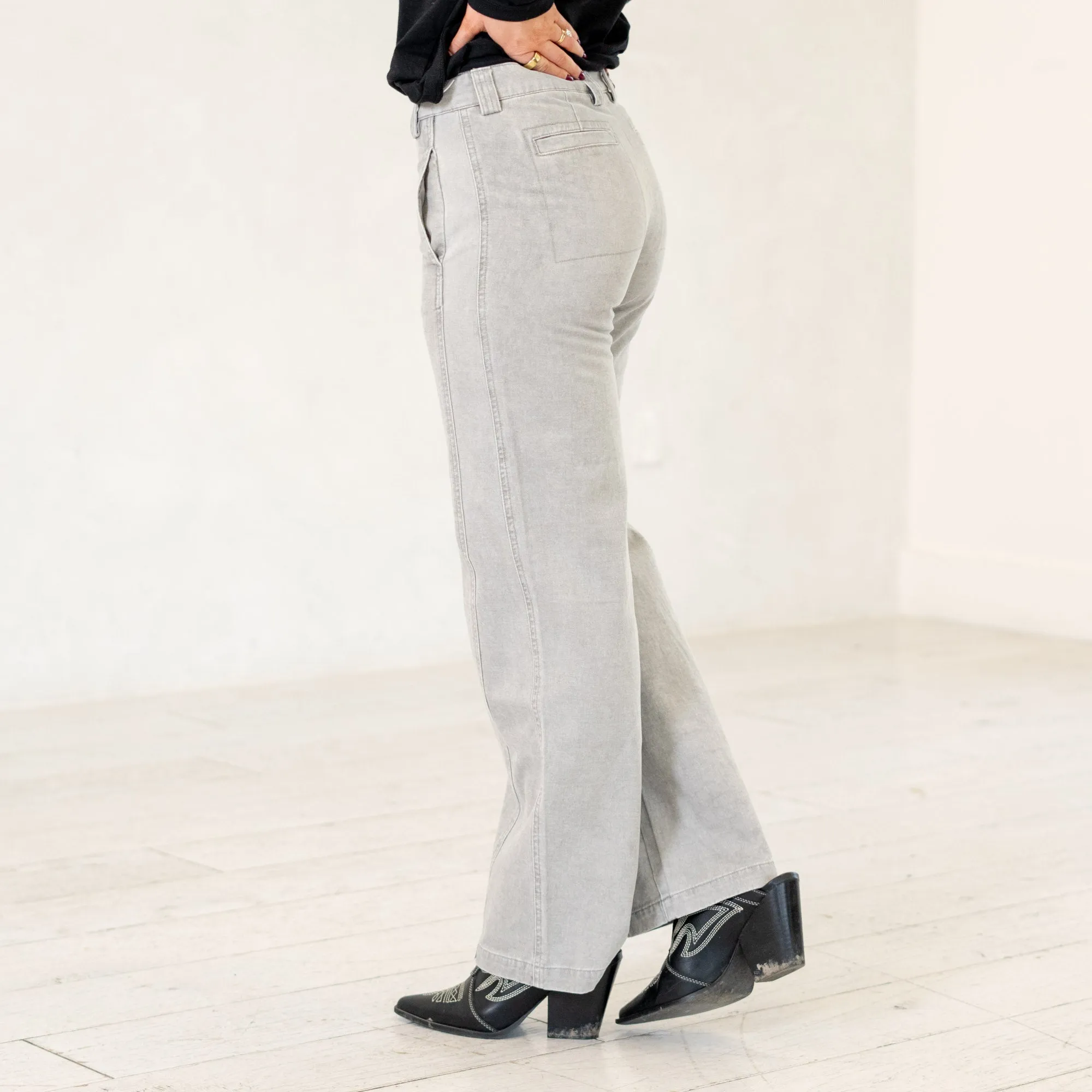 Suzi High Rise Wide Leg