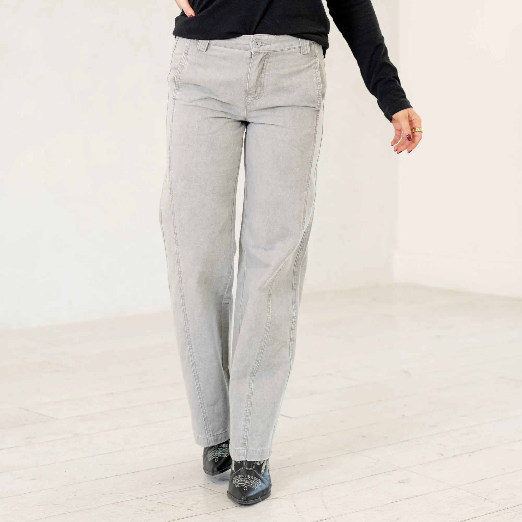 Suzi High Rise Wide Leg