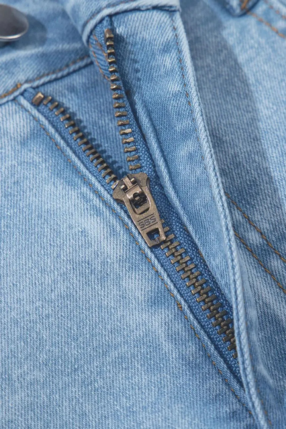 The Dolly Bubble Denim Mini Skirt