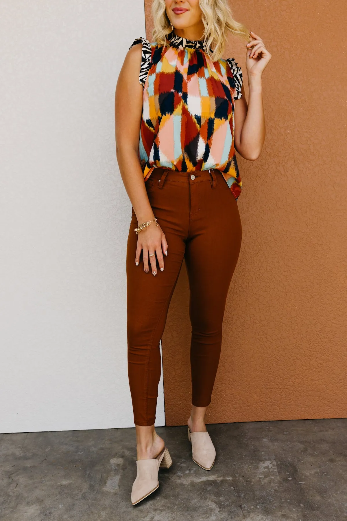 The Ellington Colored Super Stretch Skinny  - FINAL SALE