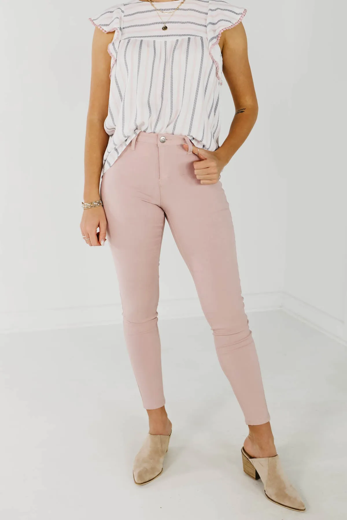 The Ellington Colored Super Stretch Skinny - FINAL SALE