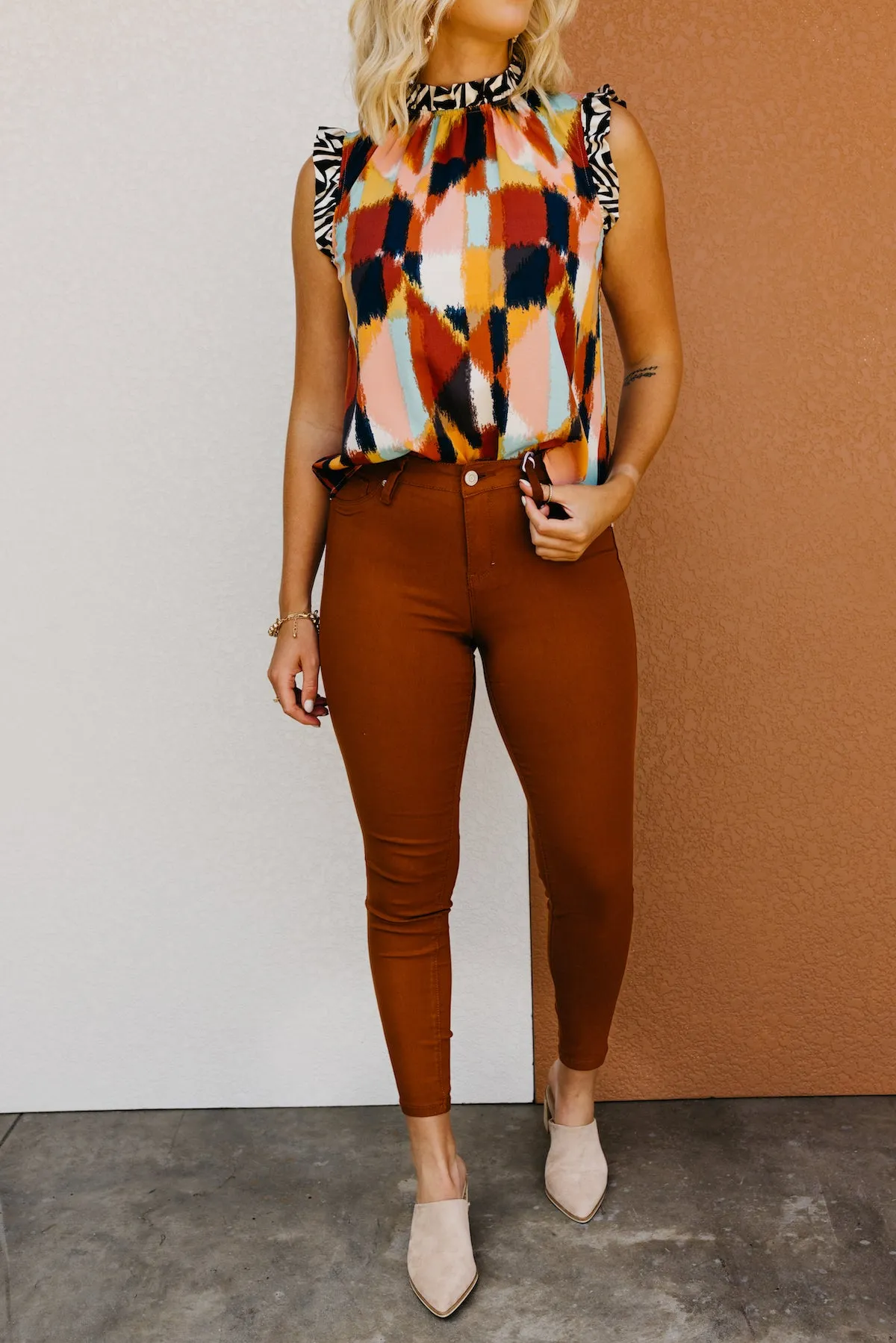 The Ellington Colored Super Stretch Skinny  - FINAL SALE