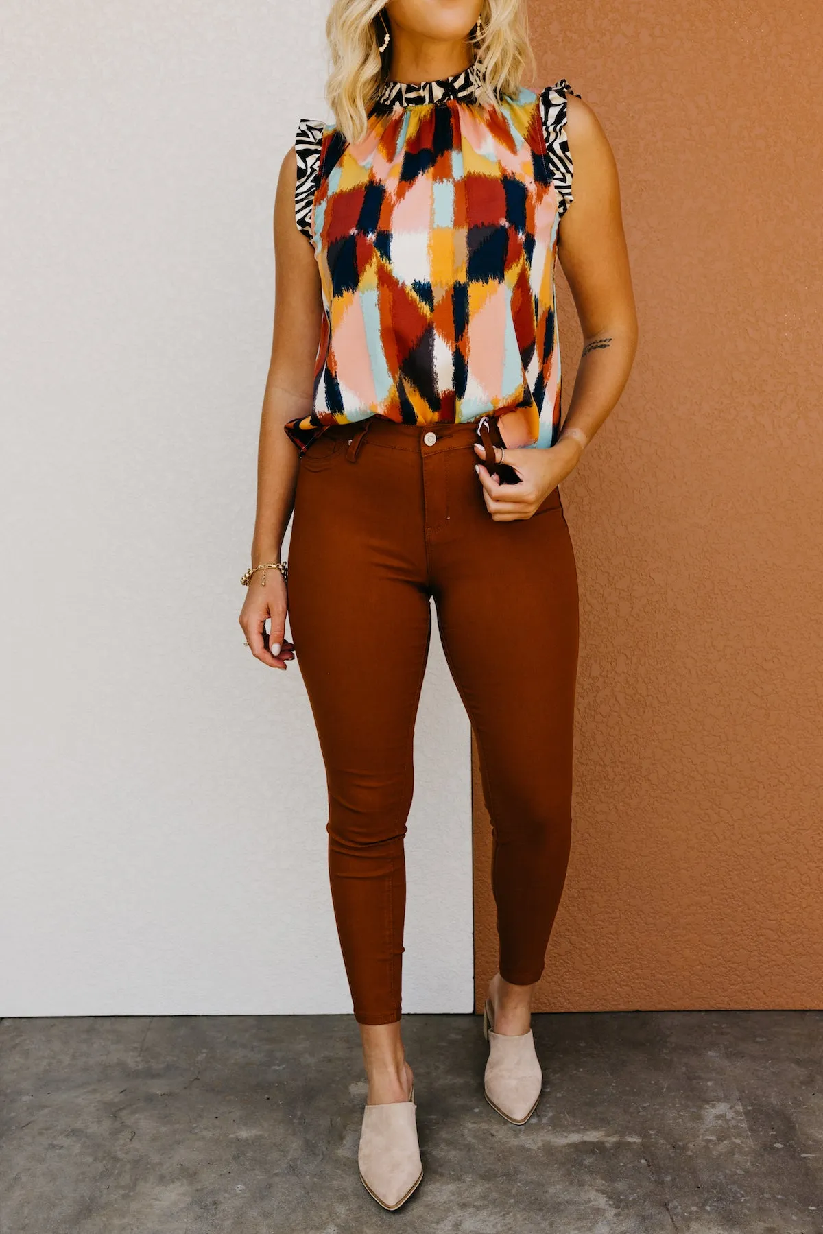 The Ellington Colored Super Stretch Skinny  - FINAL SALE