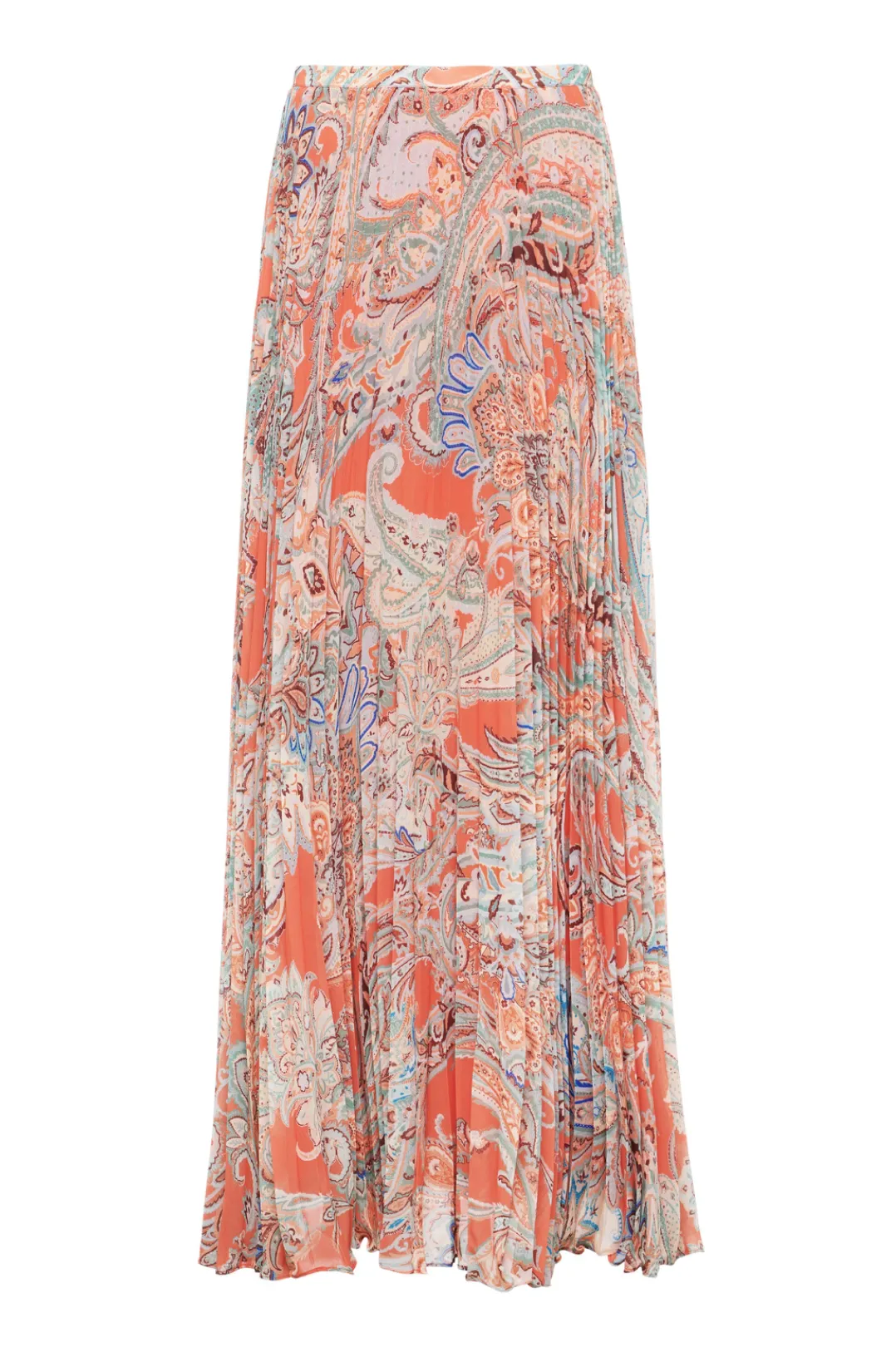 Torin Pleated Maxi Skirt