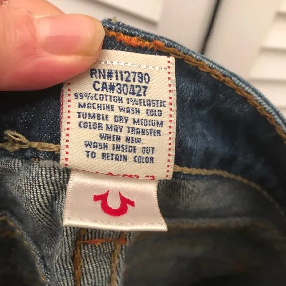 True religion jeans women Joey Big 7, flare, 26