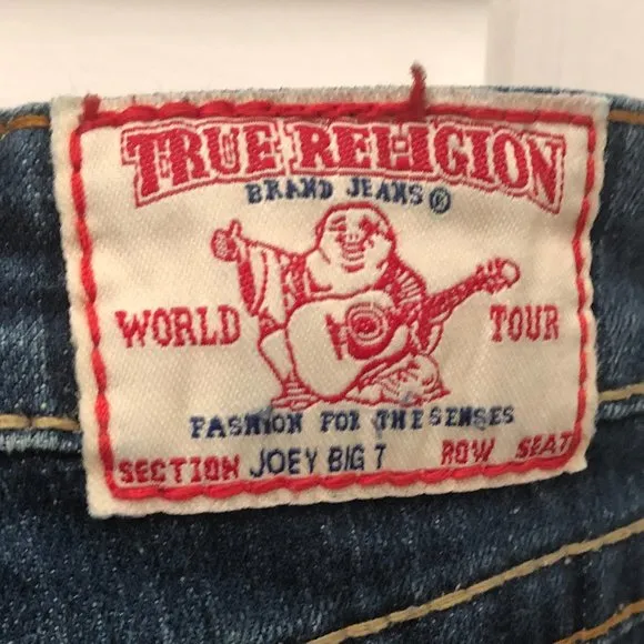 True religion jeans women Joey Big 7, flare, 26