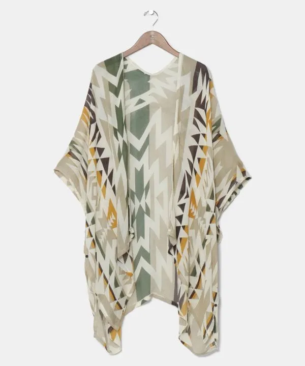 UV Protection Packable Kimono