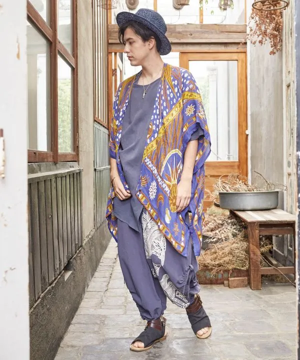 UV Protection Packable Kimono
