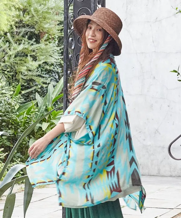 UV Protection Packable Kimono