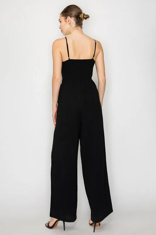 V- Bar Jumpsuit