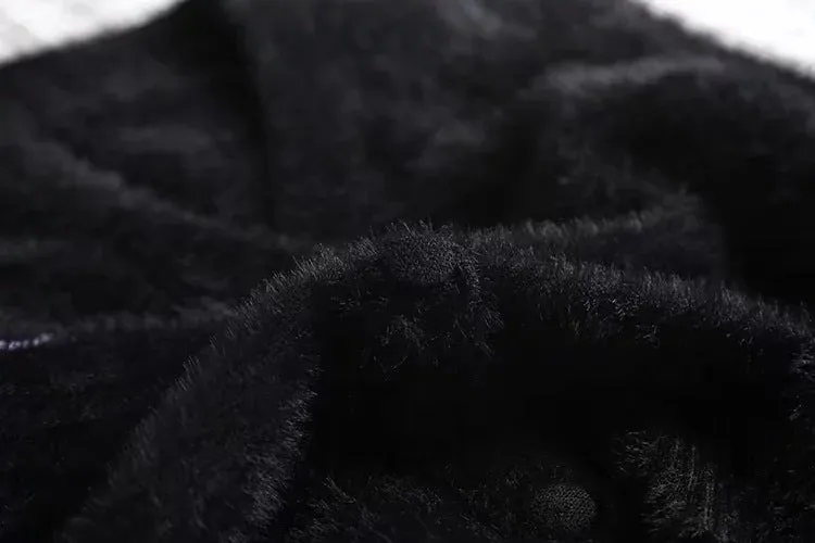 V-neck Single-breasted Knit Moon Shape Crop Tops Cardigans