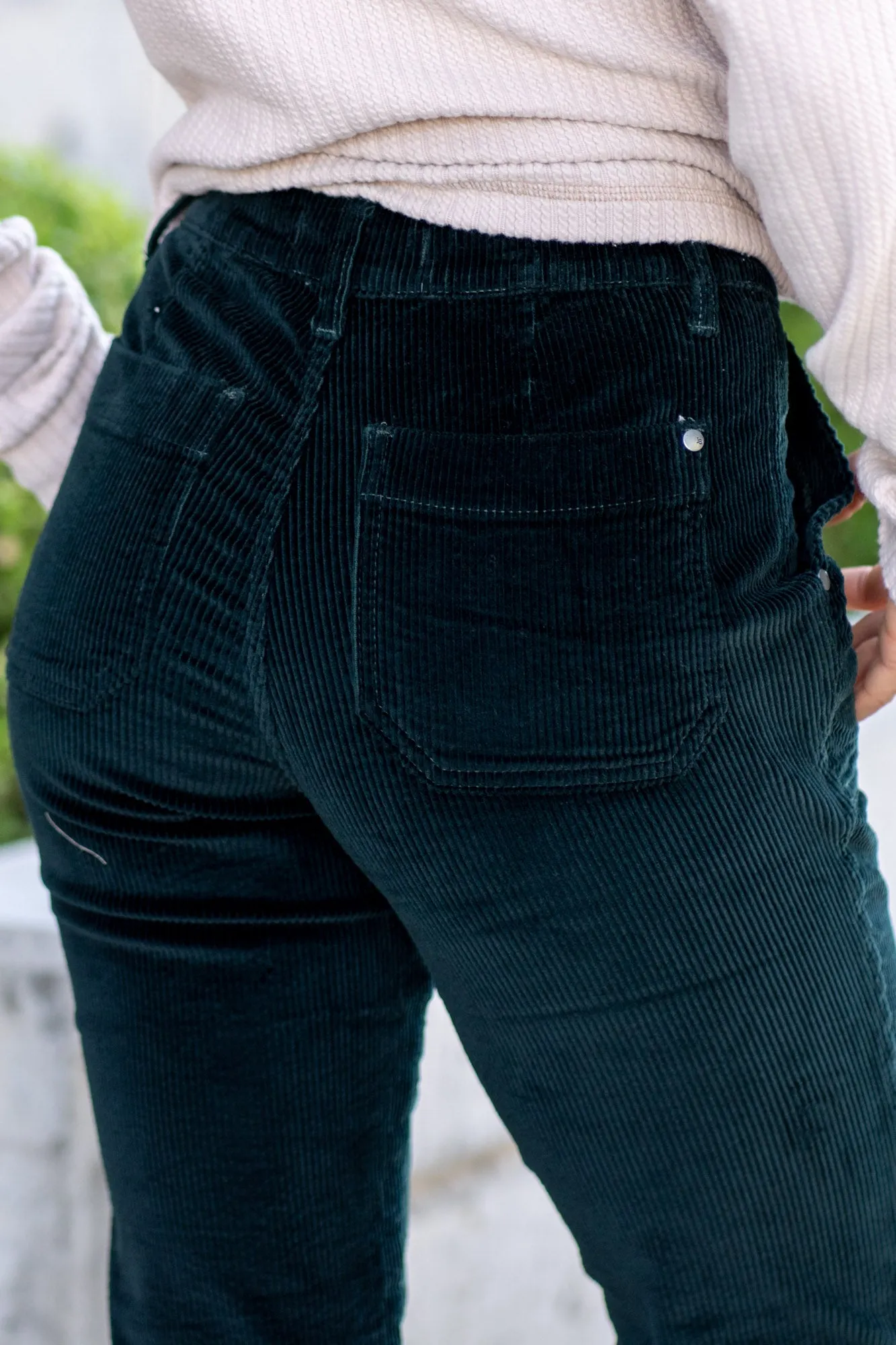 Velvet Eclipse High Rise Corduroy Jogger Regular & Plus Sizes