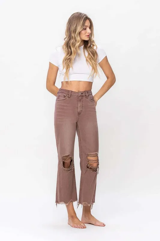Vervet 90'S Vintage Crop Flare Jean