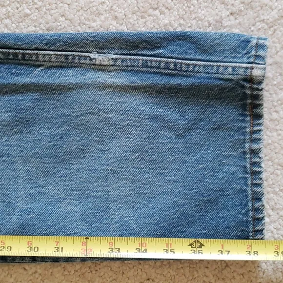 Vintage 80's Levi's 501 button fly jeans 38 waist 32 length 100% cotton Levi