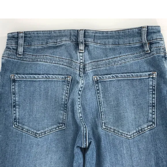 We The Free Carmen Vintage Medium Wash Distressed Flare Jeans 29