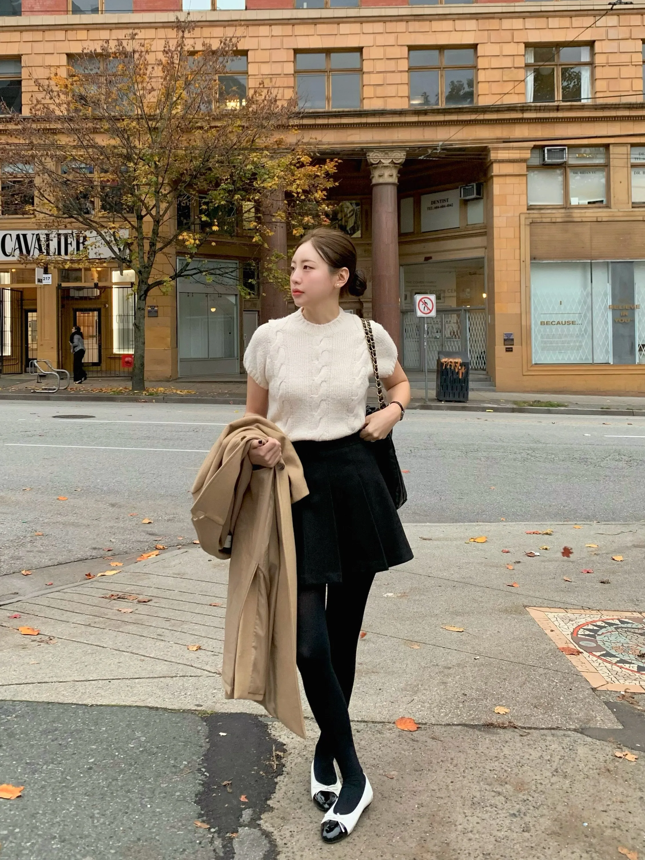 Winter Pleated Skirt