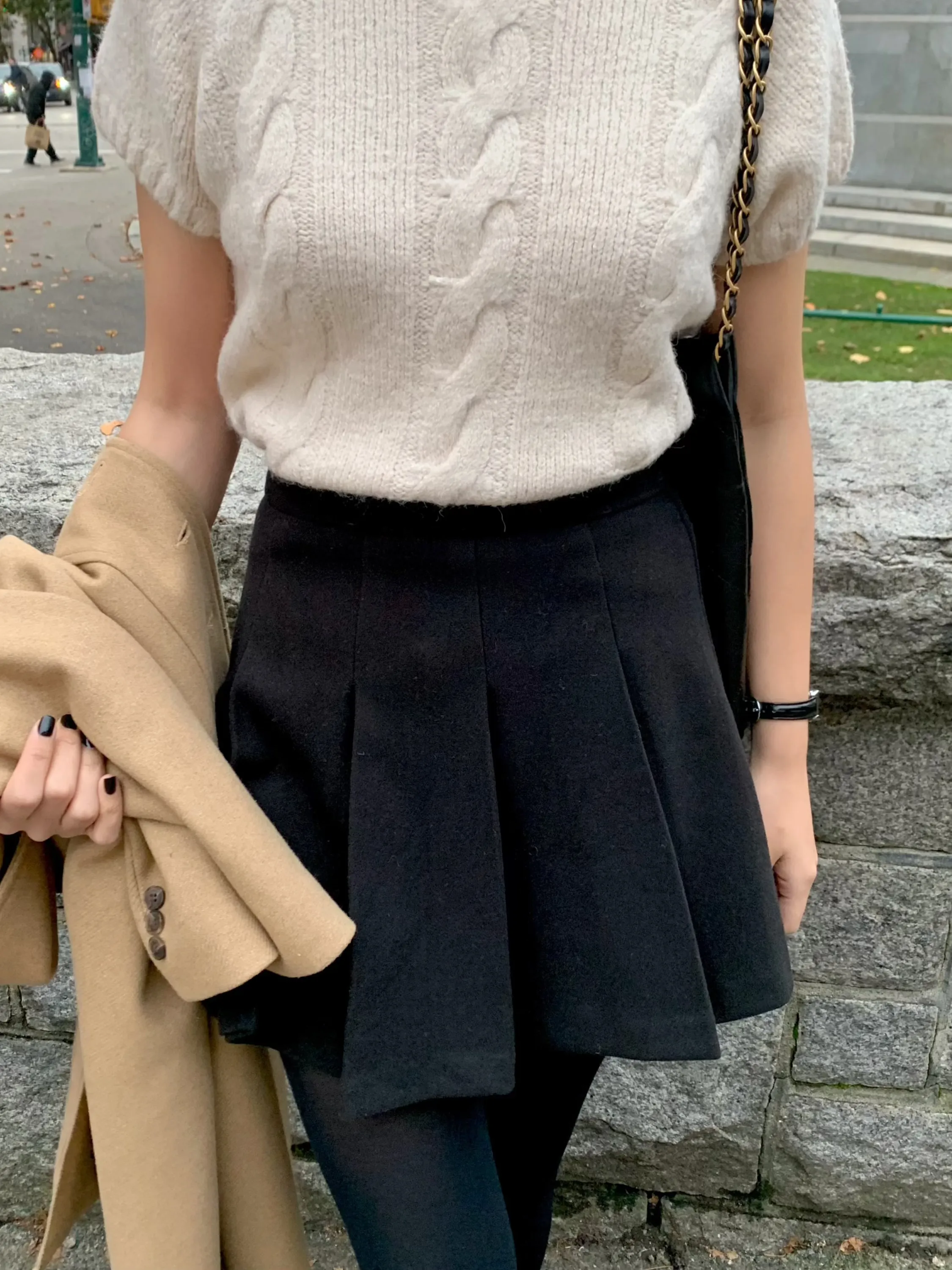 Winter Pleated Skirt