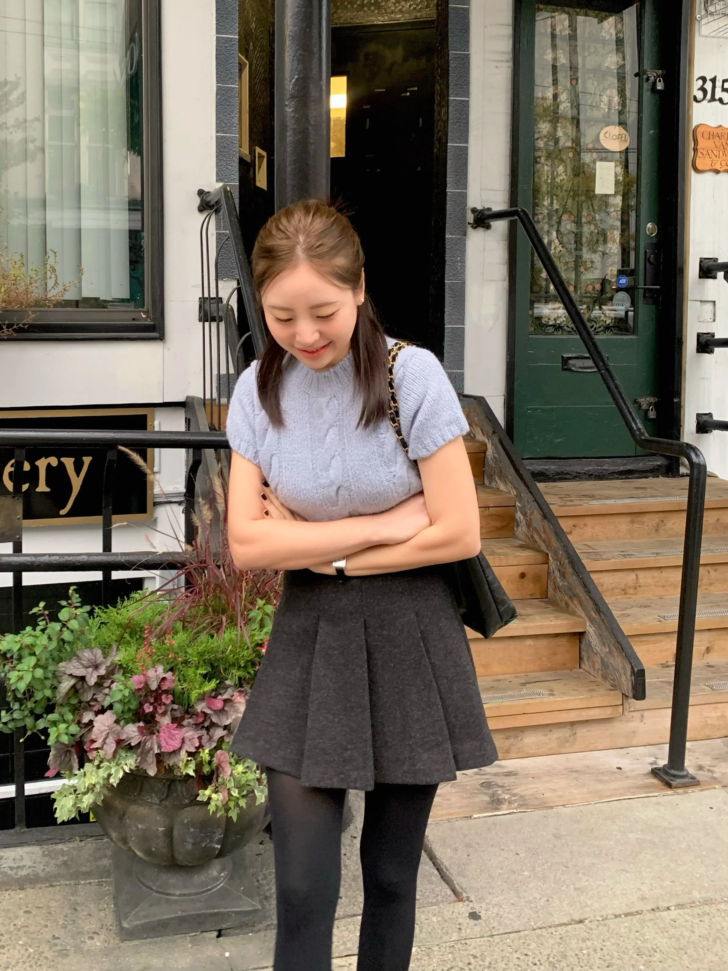 Winter Pleated Skirt