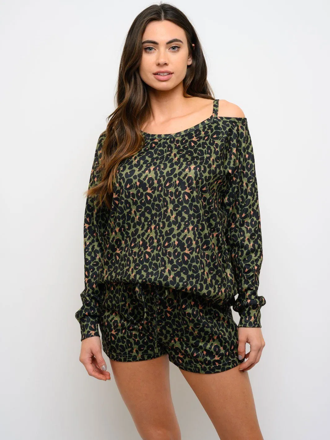 WOMEN'S ANIMAL PRINT 2PC. SET