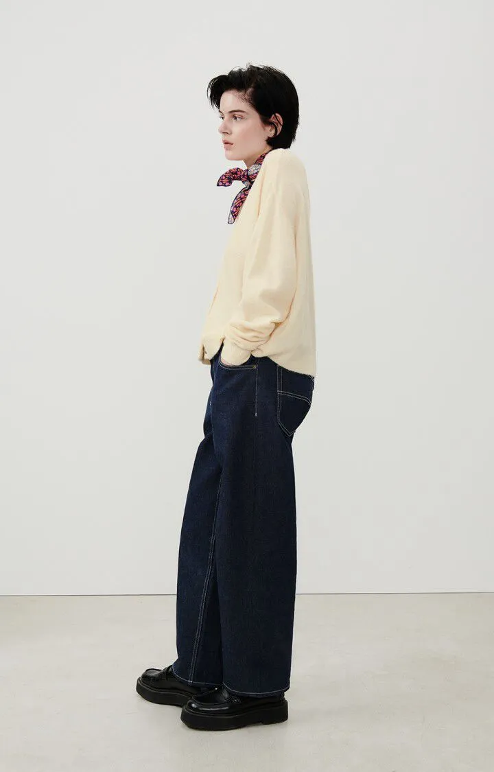 WOMEN'S CARDIGAN DAMSVILLE - PANNACOTTA MELANGE