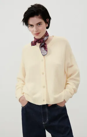 WOMEN'S CARDIGAN DAMSVILLE - PANNACOTTA MELANGE