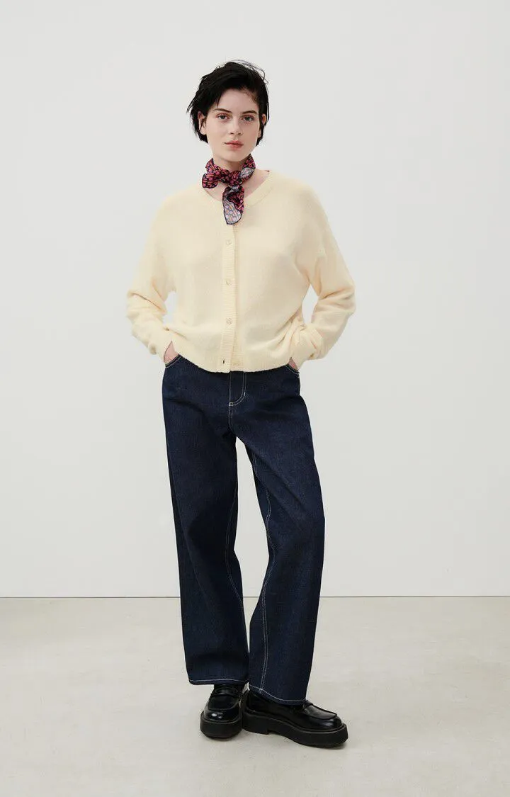 WOMEN'S CARDIGAN DAMSVILLE - PANNACOTTA MELANGE